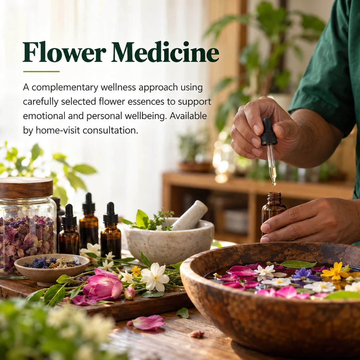 Flower medicine consultation
